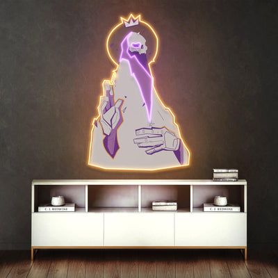 Pray Led Neon Acrylic Artwork - Neonzastudio